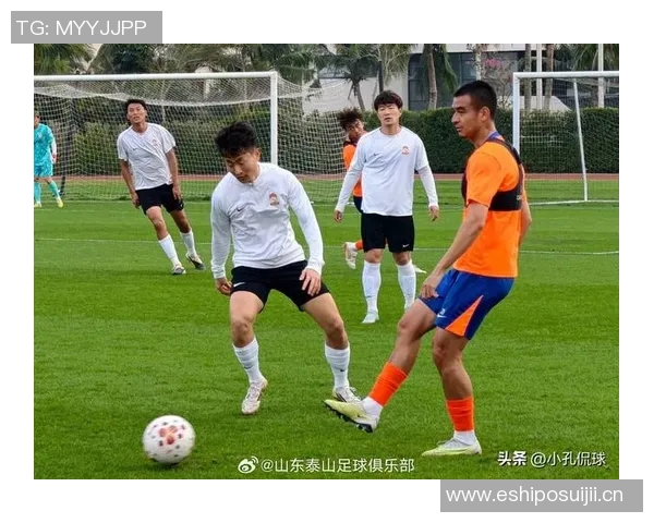 海口冬训热身赛山东泰山与天津津门虎激战成平局双方各取一分